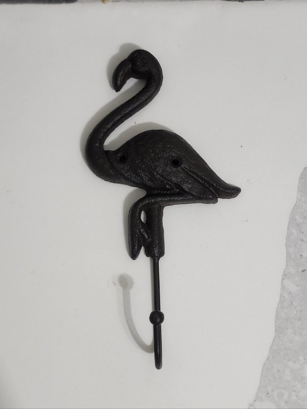 Flamingo Wall Hook, Cast Iron